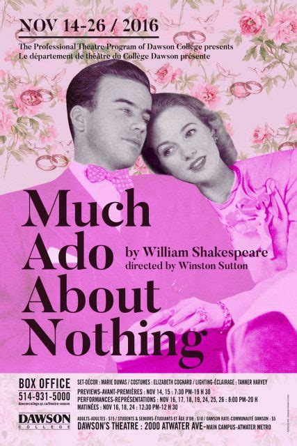 Much Ado About Nothing Professional Theatre Acting