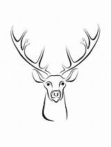 Deer Coloring4free 1457 sketch template