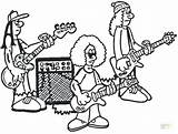 Rock Coloring Pages Roll Band Printable Rehearsal Talent Drawing Template Australia Print Color Got Getcolorings Supercoloring Getdrawings Popular sketch template