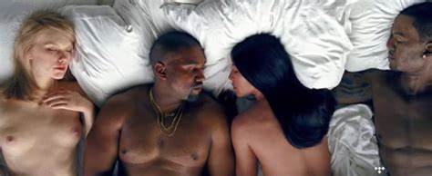 kanye west and the nude famous people