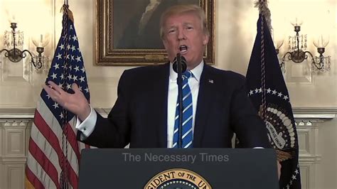 president trump delivers remarks   times youtube
