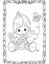 Coloring Precious Moments Pages Animal Thanksgiving Drawings Animals Ken Printable Wallpaper Marching Band Color Baby Nativity Colorear Girl Family Angel sketch template