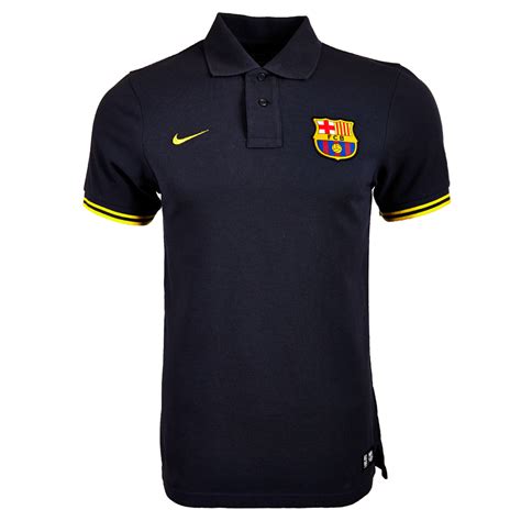 polo shirt football  top fc barcelona mens nike     ebay