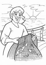 Fisherman Coloring Pages Books Categories Similar Vbs Jesus sketch template