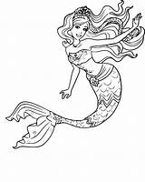 Sirene Princesse Gratuitement sketch template