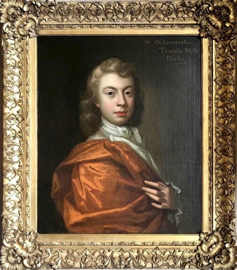 Unknown 18th Century British Oil Portrait Painting Of A
