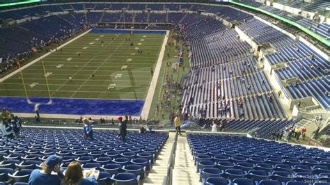 section   lucas oil stadium indianapolis colts rateyourseatscom