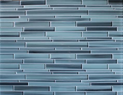 Surfz Up Hand Painted Linear Glass Mosaic Tiles Rocky Point Tile