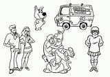 Doo Scooby Scoubidou Colorear Voiture Shaggy Amis Scrappy Scoby Scoobydoo Colouring Kidsfree Everfreecoloring Insertion Pup Imprimé sketch template