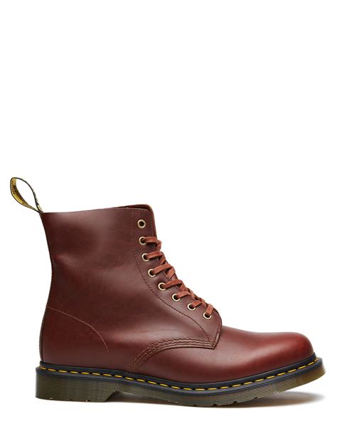 dr martens mens  pascal  eye boot brown surfstitch