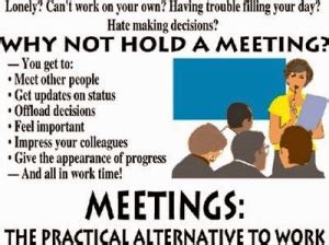 meeting overload funny   food  thought