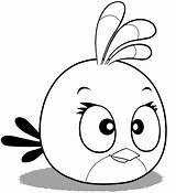 Angry Coloring Pages Birds Bird Printable Kids Online sketch template