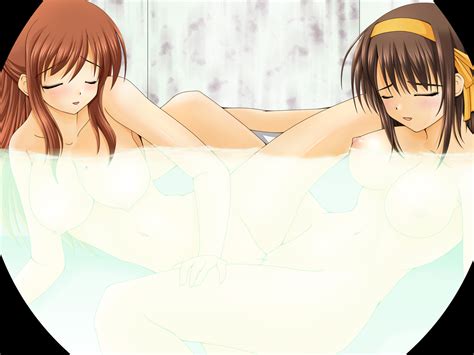 rule 34 artist request asahina mikuru bath blush female female only