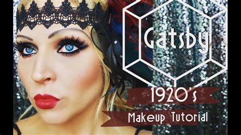 gatsby glam 1920 s makeup tutorial with modern and classic