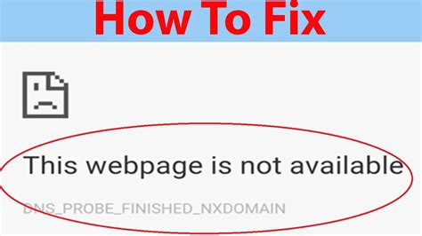 fix  webpage    error  google chrome tech