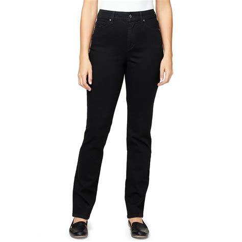 gloria vanderbilt womens amanda slim jeans  sizes black slim