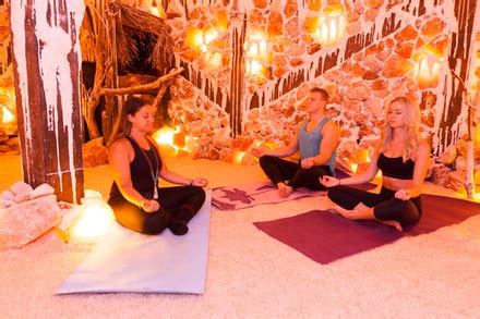 salt cave yin yoga classes sante salt cave  healing spa groupon