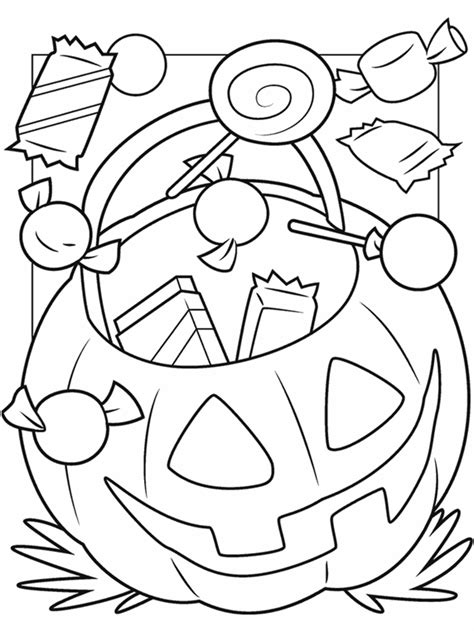 halloween treats coloring page crayolacom