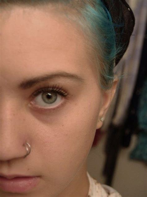 30 Double Nose Piercing Examples