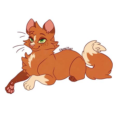 warrior cats fan art squirrelflight