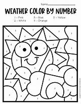 Weather Kindergarten Sunny Math Little Preescolar Mensajes Positivos sketch template