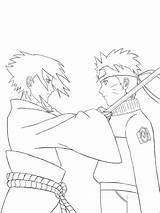 Naruto Coloring Pages Printable Anime Color Recommended Print sketch template
