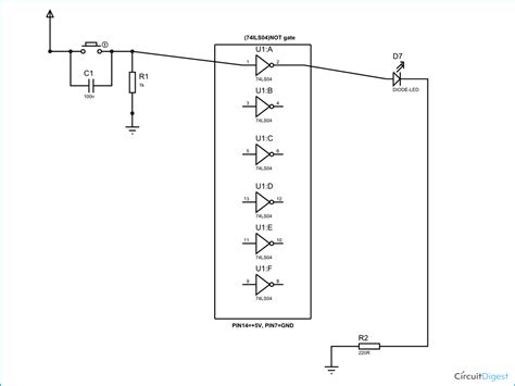 gate circuit diagram  working explanation