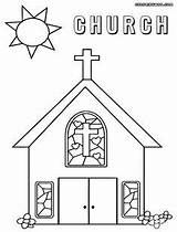 Kids Coloring Church Christ Catholic Body Religion Ccd Pages Bible Activities Religious Education Children House Crafts sketch template