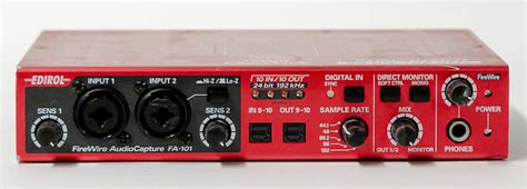 Roland Fa 101 Edirol Firewire Audio Recording Interface