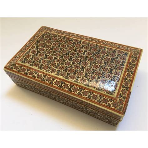 persian micro mosaic box chairish