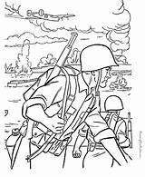 Soldier sketch template