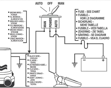 marine float switch wiring diagram