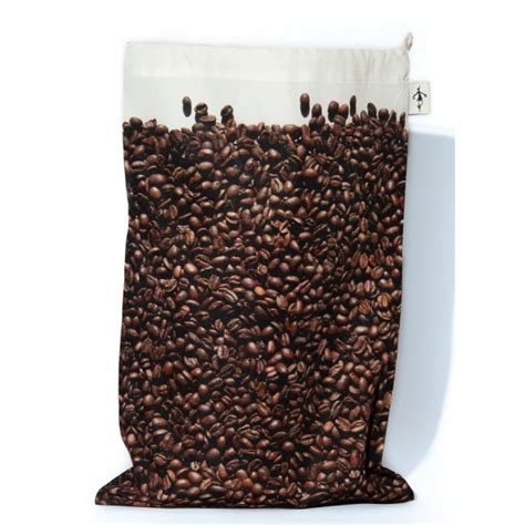 reusable bulk food bag coffee bag maron bouillie