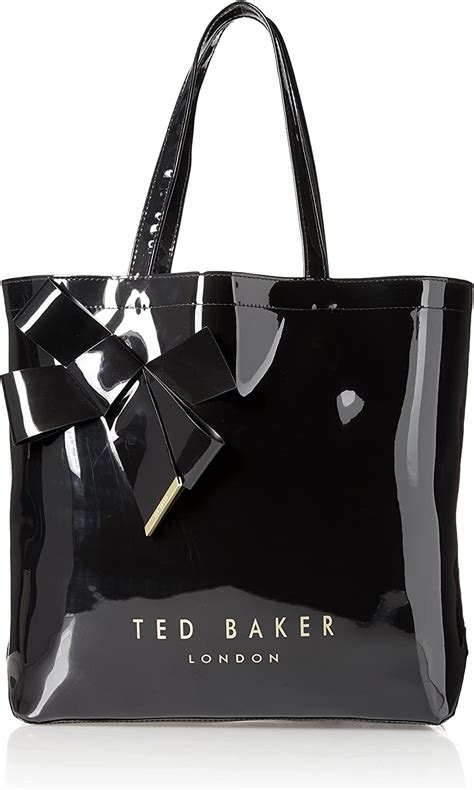 ted baker womens nicon knot bow shoulder bag black  size buy
