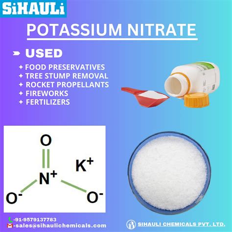 potassium nitrate manufacturers  india sihauli chemicals private