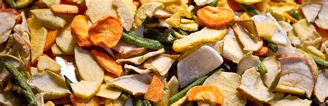 air drying processing air dried food products