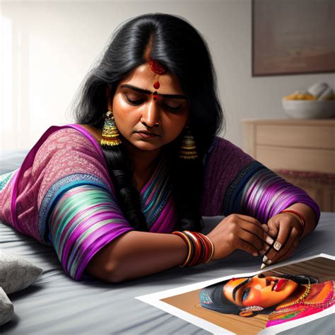 Generador De Arte Ai A Partir De Texto Indian Girl Sucking Cock While