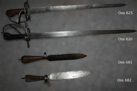 society  combat archaeology  schwarzburg armoury   early bayonet types