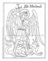Archangel Archanioł Kolorowanki Sold sketch template