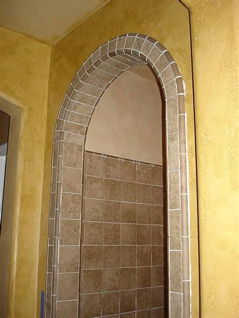 tiled archway wrong tile  entry     idea archway