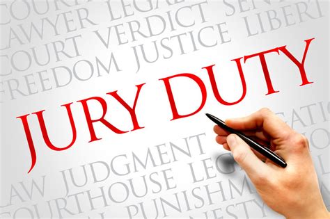 Jury Duty Take It Seriously And Follow The Rules Or You Might End Up