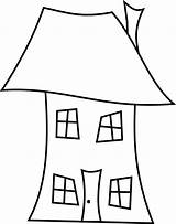 House Template Clipart Houses Clip sketch template