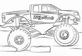 Monster Truck Pages Bigfoot Coloring Related Kids sketch template