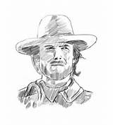 Eastwood Clint Behance Unforgiven Poster Movie sketch template