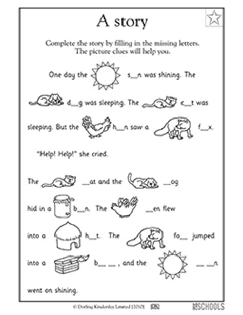 complete  story worksheet chart sheet gallery
