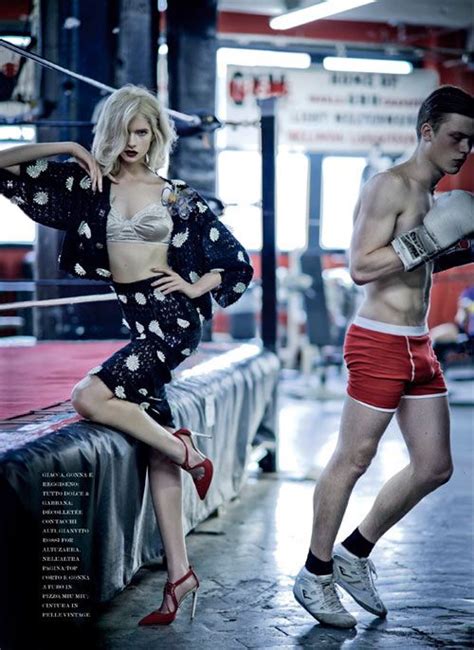 High Class Boxing Just A Good Pose Editorial Fashion