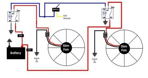 pin  fan relay diagram