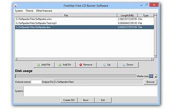 FreeStar CD Burner Software screenshot #0