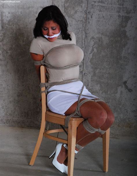wife tied to chair cumception