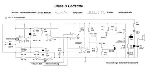 digital endstufe mit diskreten bauteilen roehrenmusik